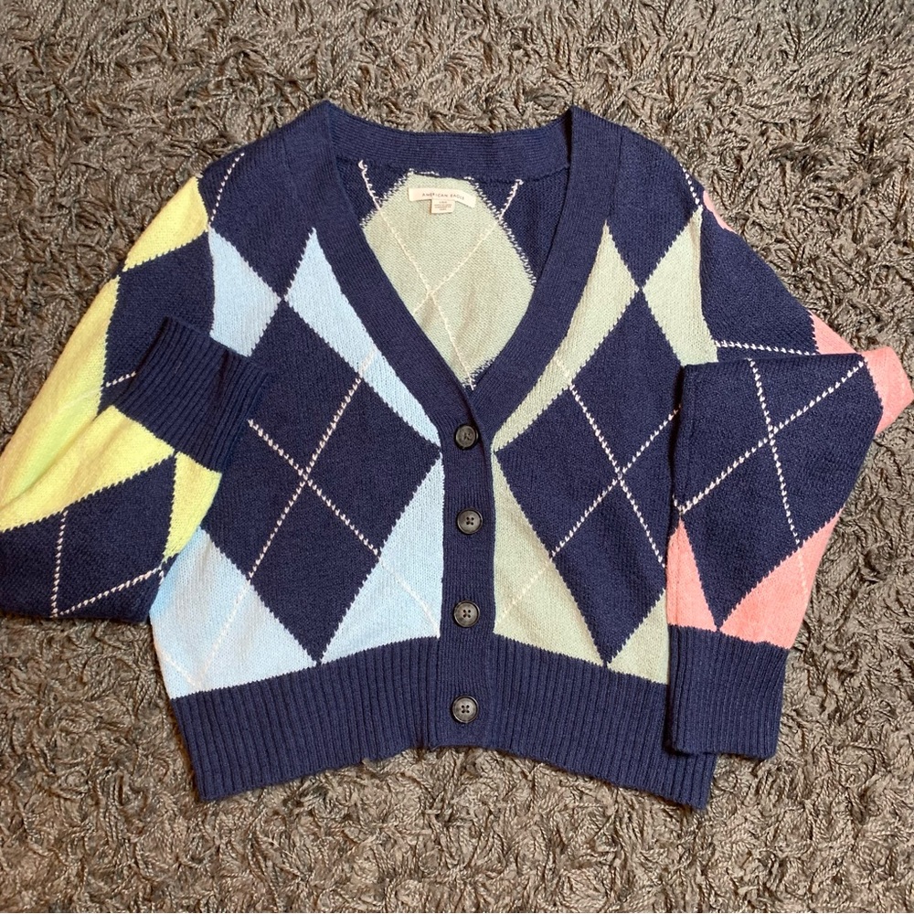 Vintage Cropped Sweater